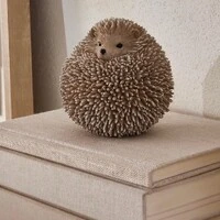 Escultura Decorativa Ouriço em Polirresina