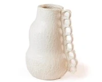 Vaso Decorativo Branco em Cerâmica