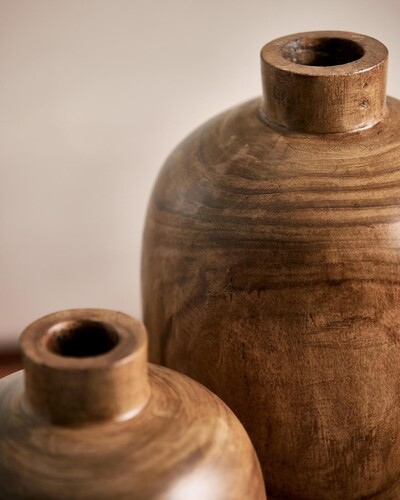 FotoVaso Decorativo em Madeira