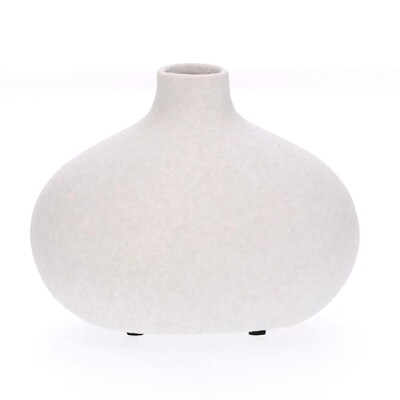 Foto Vaso Decorativo em Cerâmica Off White