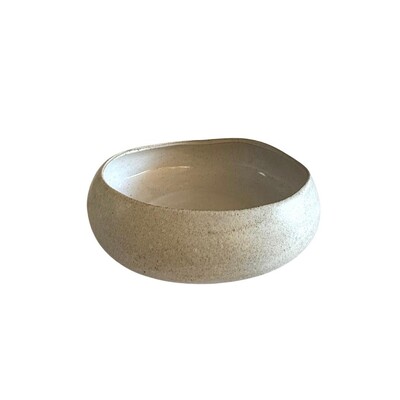 Foto Centro de Mesa em Cerâmica Off-White