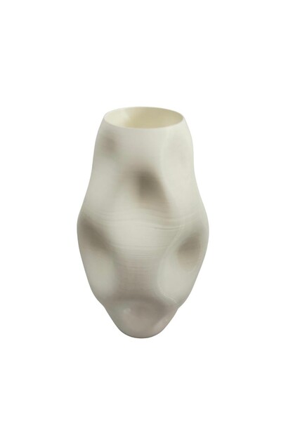 Foto Vaso Decorativo Amasso Branco – por Anna Machado