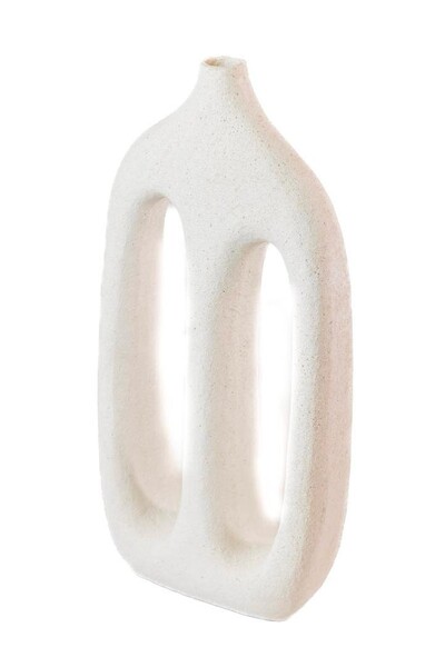 Foto Vaso Decorativo Branco em Resina