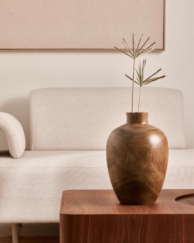 Foto Vaso Decorativo em Madeira