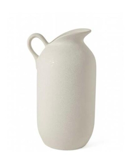 Foto Vaso Decorativo em Cerâmica Branco