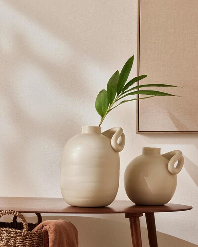 Foto Vaso Decorativo em Cerâmica com Alça