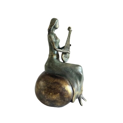 FotoEscultura Decorativa Musicista