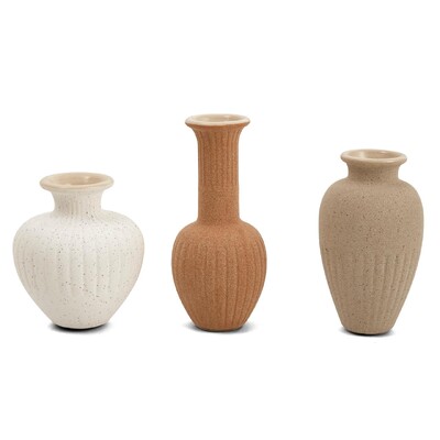 FotoTrio Mini Vasos em Cerâmica