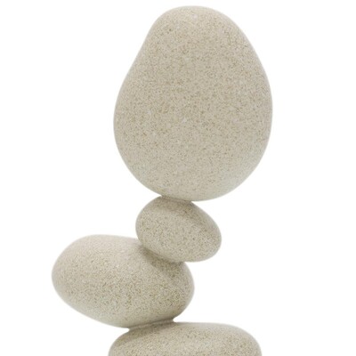 FotoEscultura Pedras Empilhadas em Polirresina