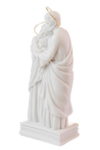 FotoImagem Sagrada Família com Auréola Ouro 27Cm