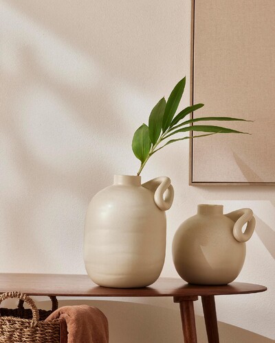 Foto Vaso Decorativo em Cerâmica com Alça