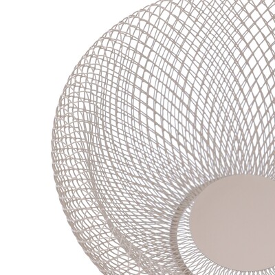 FotoCentro de Mesa Aramado Bege Fosco