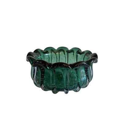 Foto Centro de Mesa Estilo Murano Verde