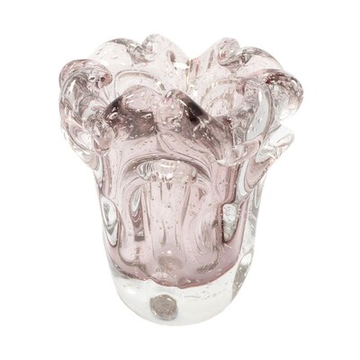 Foto Vaso Decorativo Estilo Murano Rosé