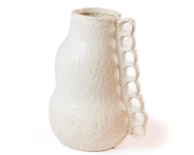 Foto Vaso Decorativo Branco em Cerâmica