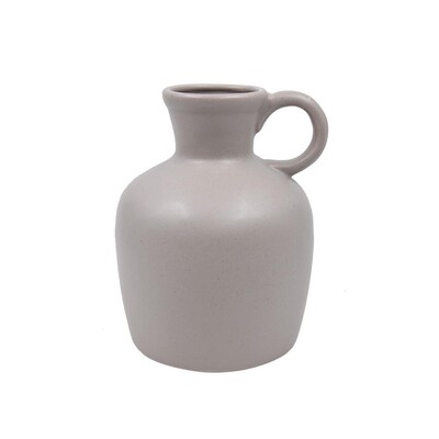 Foto Vaso Decorativo em Cerâmica Cinza