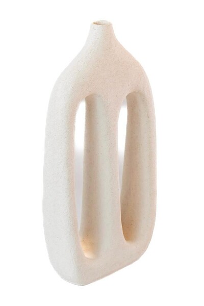 FotoVaso Decorativo Branco em Resina