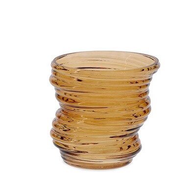 Foto Vaso em Vidro Âmbar