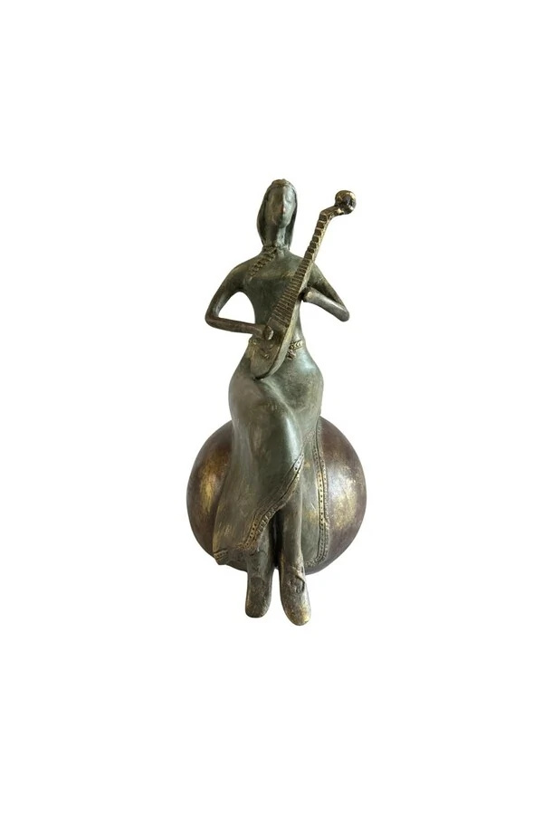 Escultura Decorativa Musicista