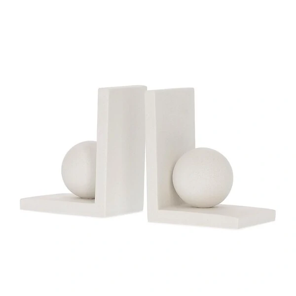 Aparador de Livros Esfera em Polirresina