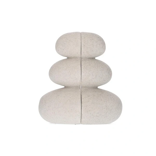 Aparador de Livros Pedra em Polirresina