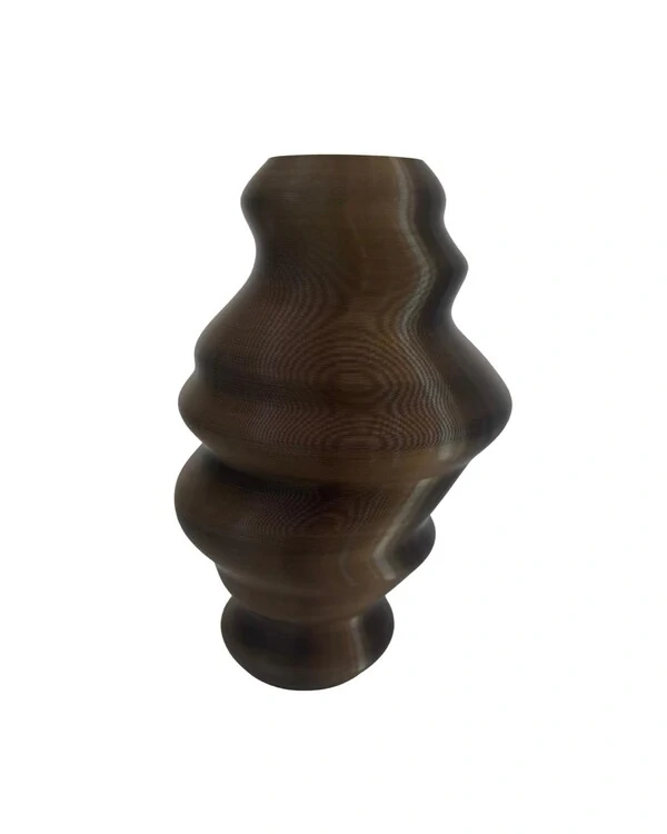 Vaso Decorativo Transbordar Ouro Velho – por Anna Machado