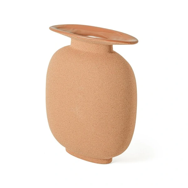 Vaso Decorativo Terracota em Cerâmica