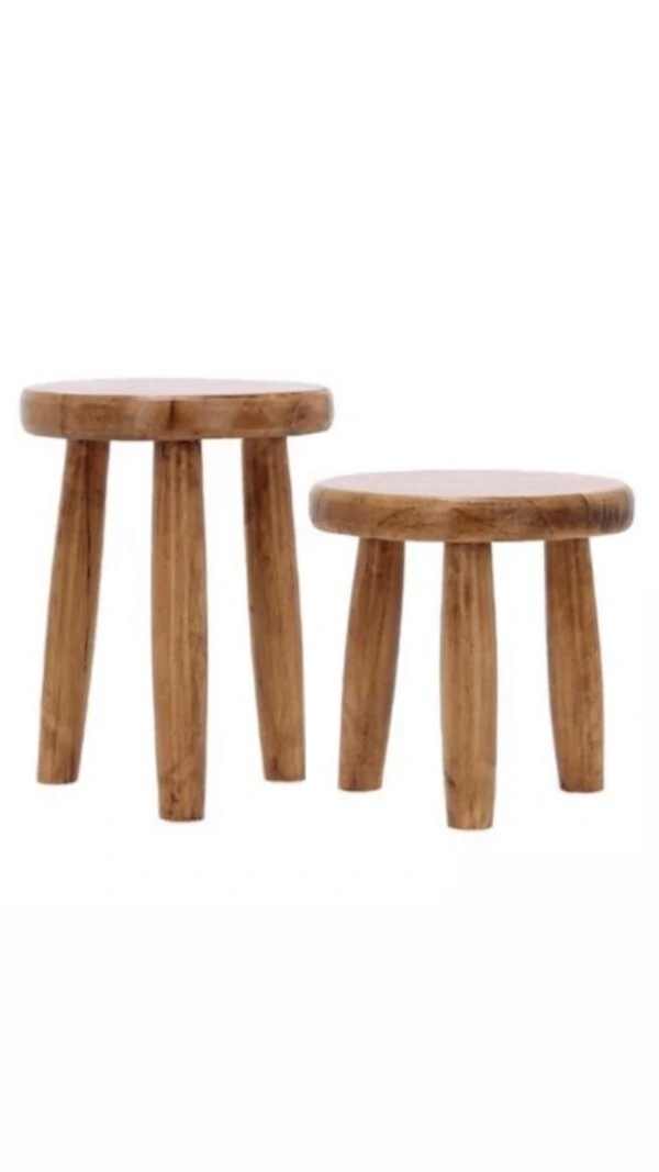 Mesa Lateral ou Banquinho em Madeira