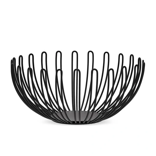 Centro de Mesa em Metal Preto