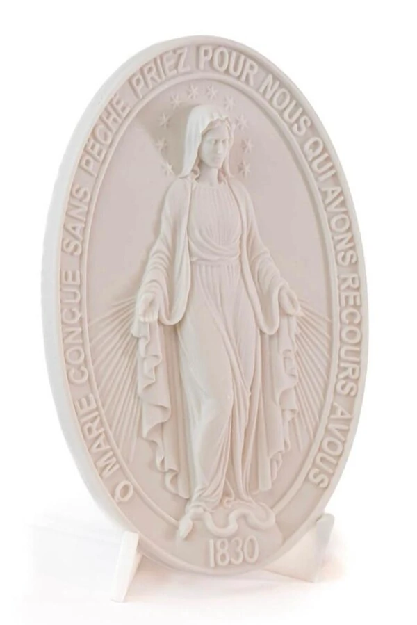 Medalha Nossa Senhora das Graças com Suporte 24cm