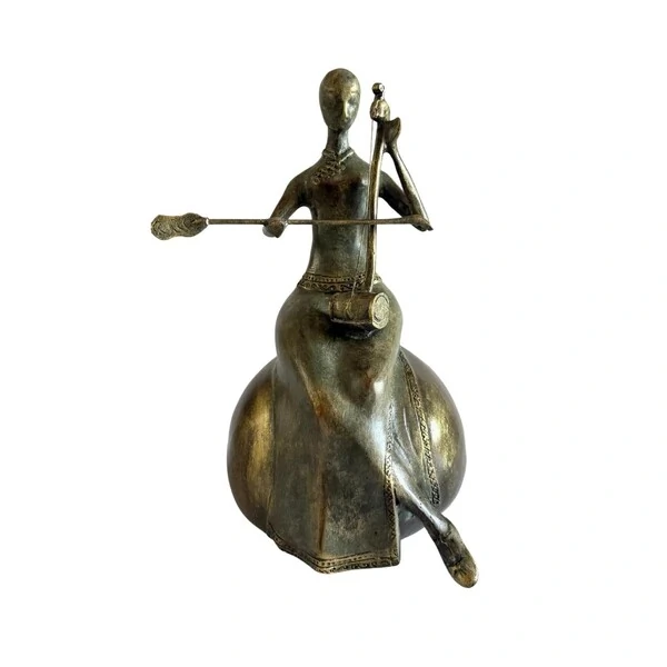 Escultura Decorativa Musicista