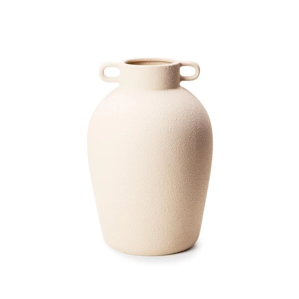 Vaso Decorativo Branco em Cerâmica