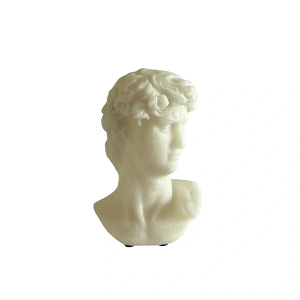 Escultura Decorativa Rosto de Davi