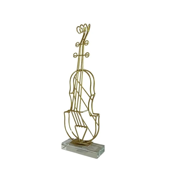 Escultura Decorativa Violino