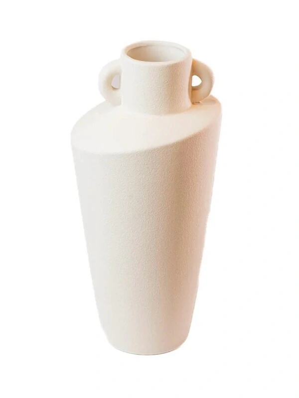 Vaso Decorativo Branco em Cerâmica