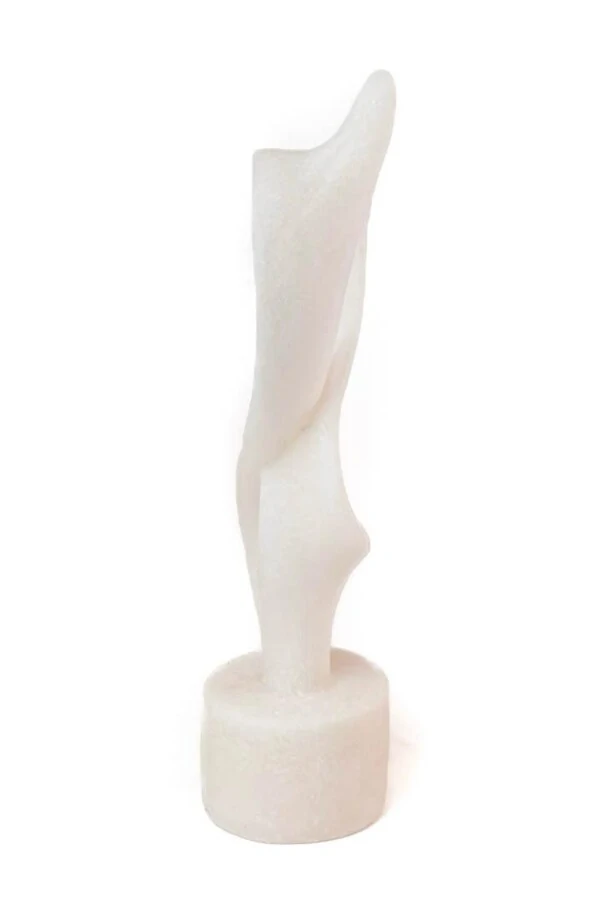 Escultura Decorativa Forma Abstrata em Resina