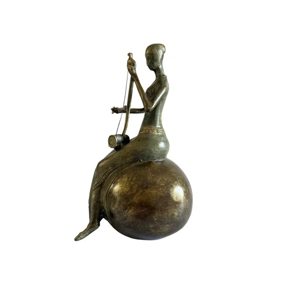 Escultura Decorativa Musicista