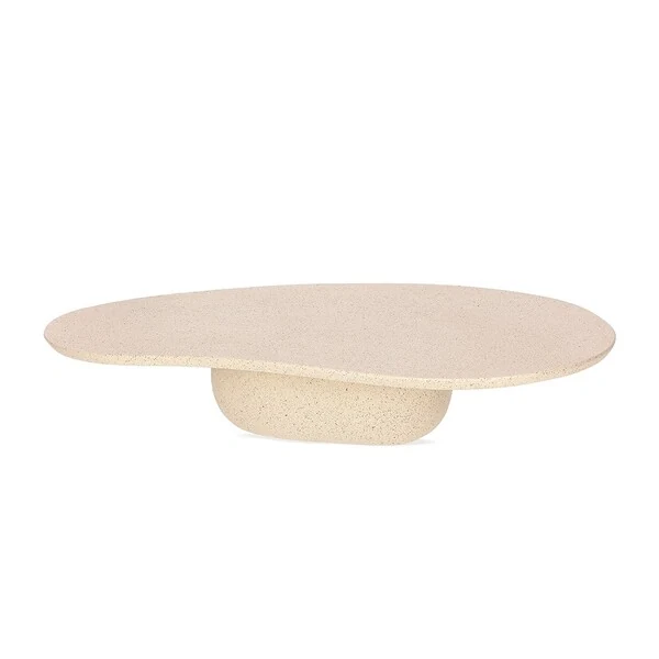 Centro de Mesa em Polirresina Off-White Orgânico