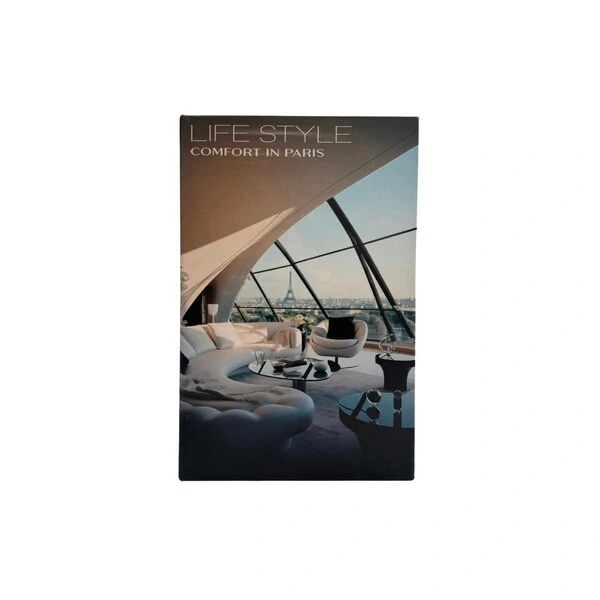 Caixa-Livro Decorativa em Madeira – Life Style