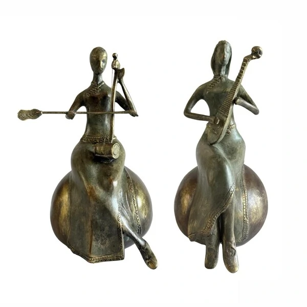 Escultura Decorativa Musicista