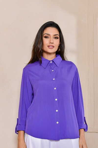 Foto Camisa Cenarium Roxa