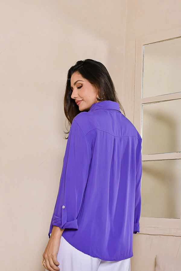 Camisa Cenarium Roxa