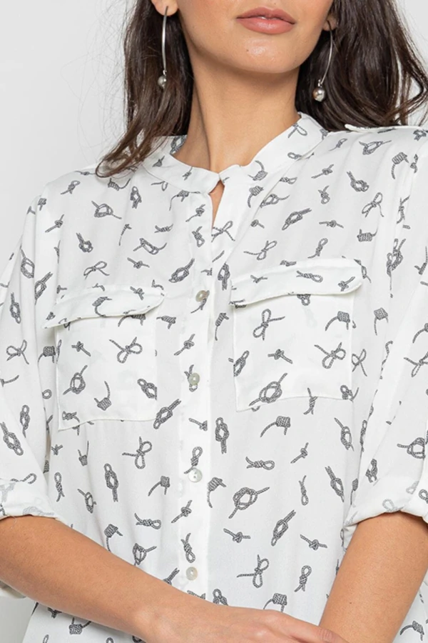 Camisa Cenarium Cordas Branca