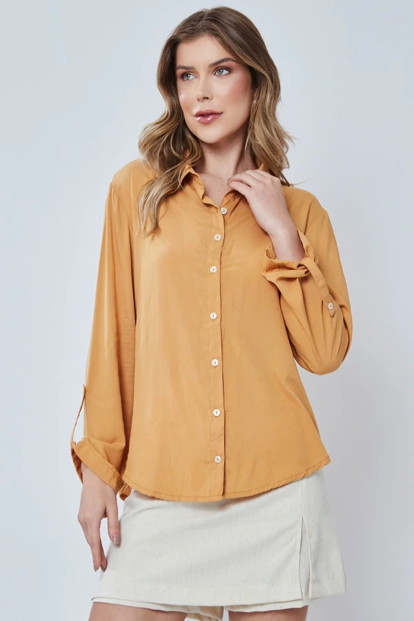 Camisa Cenarium Mostarda