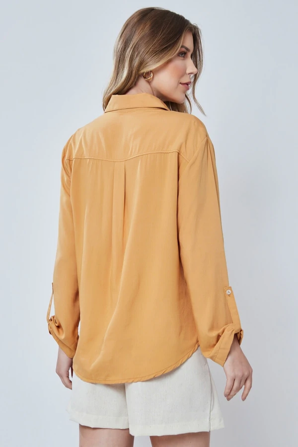 Camisa Cenarium Mostarda