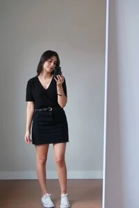 Blusa Texturizada Tricot Decote V