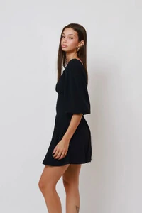 Vestido Corselet Manguinhas Stella