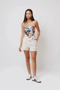 Short Alfaiataria Clássico Curto