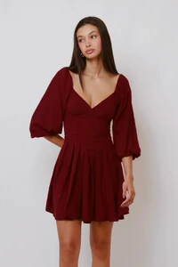 Vestido Corselet Manguinhas Stella