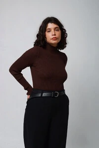 Blusa Manga Dedinho Cacharrel Tricot Modal